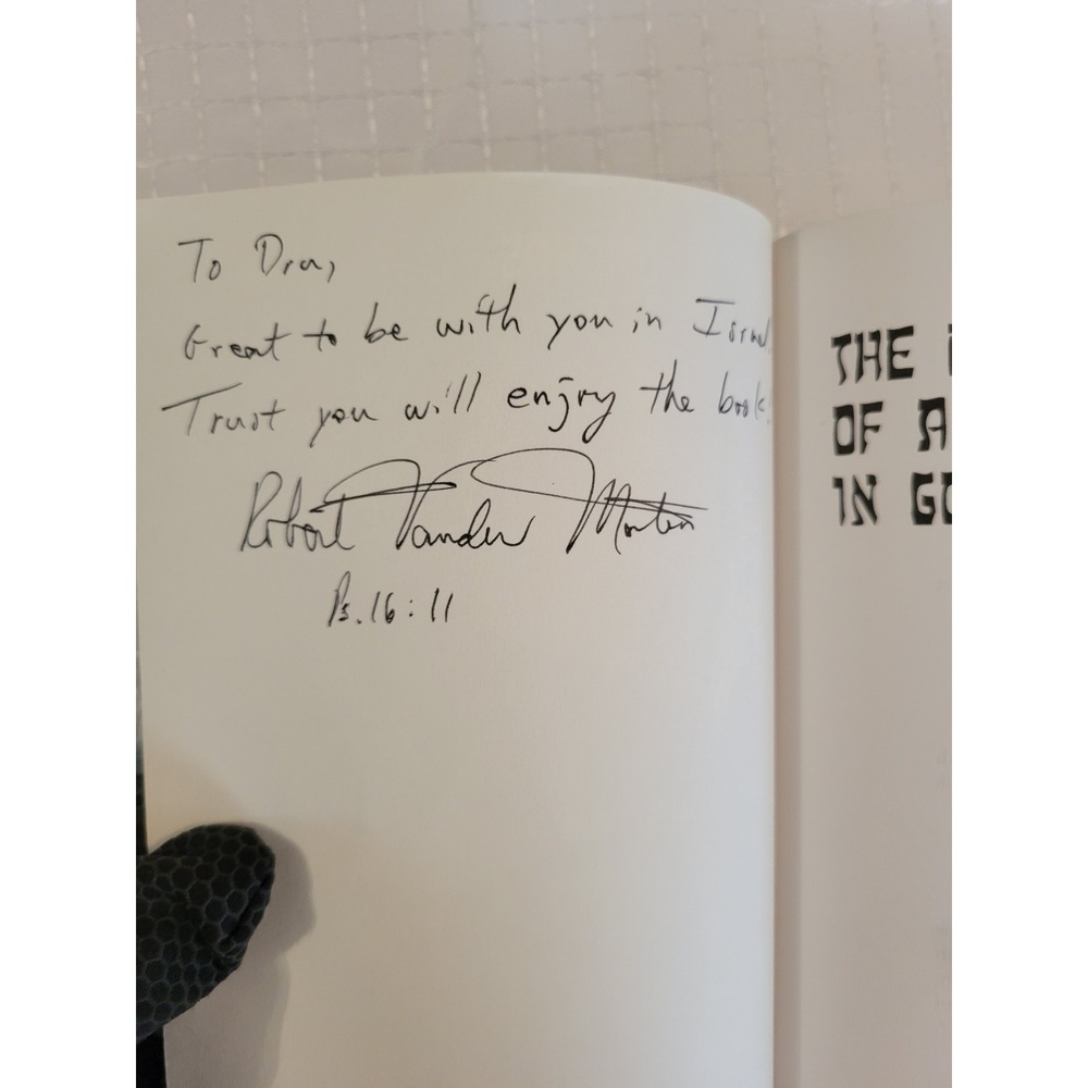 The Rod of an Almond Tree in Gods Master Plan Peter Michas Signed Robert Vander - Picture 7 of 8